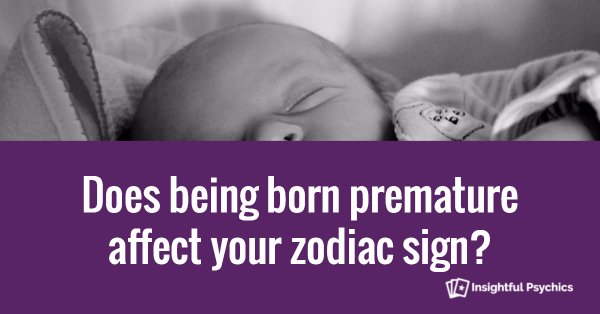 premature birth astrology