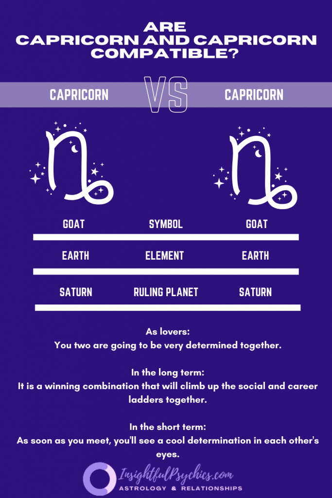 Are Capricorn and Capricorn compatible