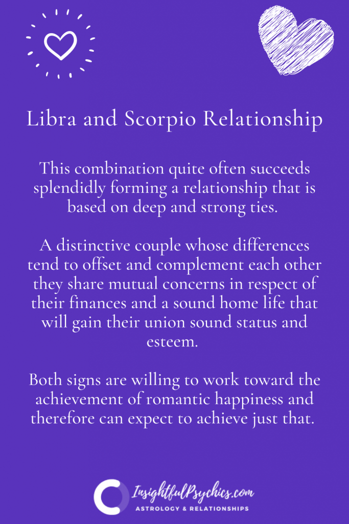 Libra and Scorpio Relationship