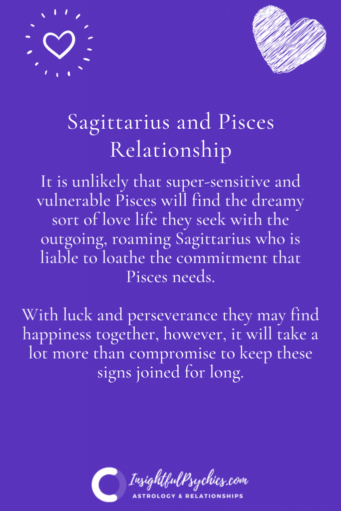 Sagittarius and Pisces Relationship