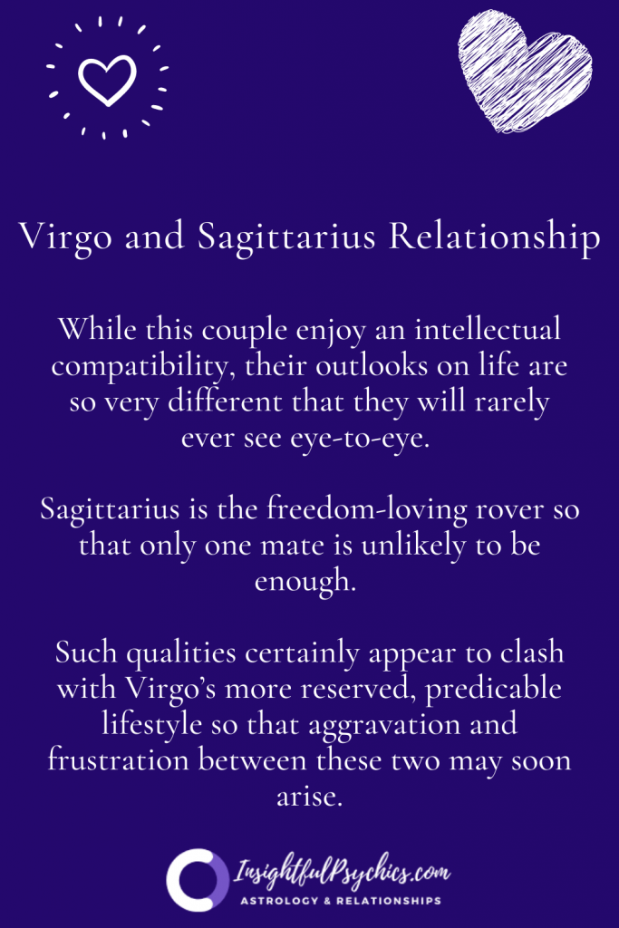 Virgo and Sagittarius Relationship