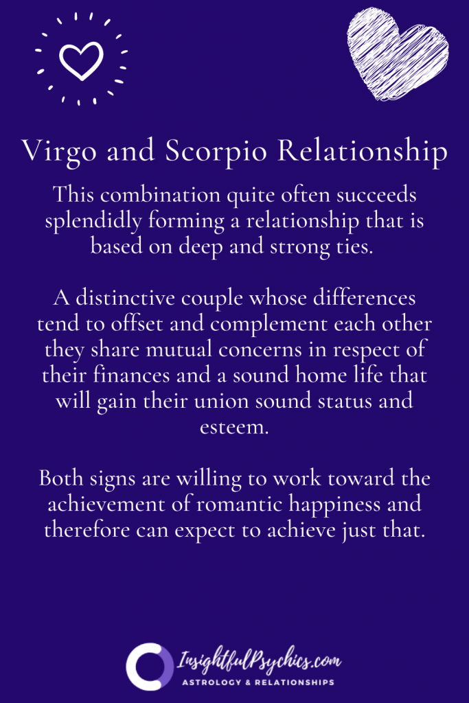 Virgo and Scorpio Relationship
