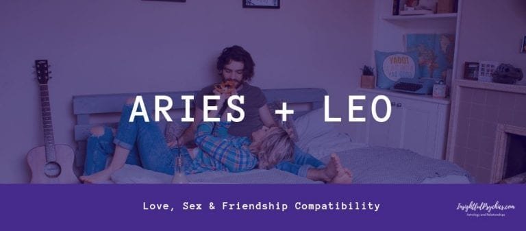 Aries and Leo Compatibility: Sex, Love, and Friendship
