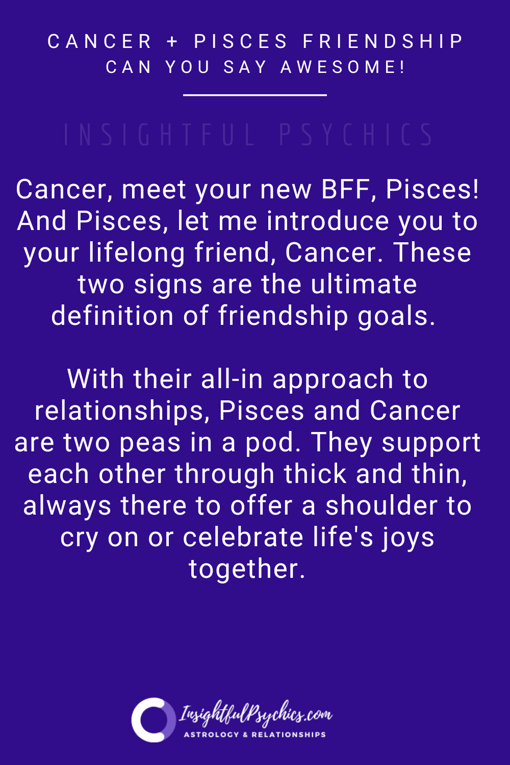  pisces and cancer friendship