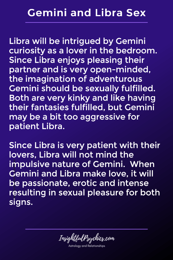 gemini and libra sexually compatible
