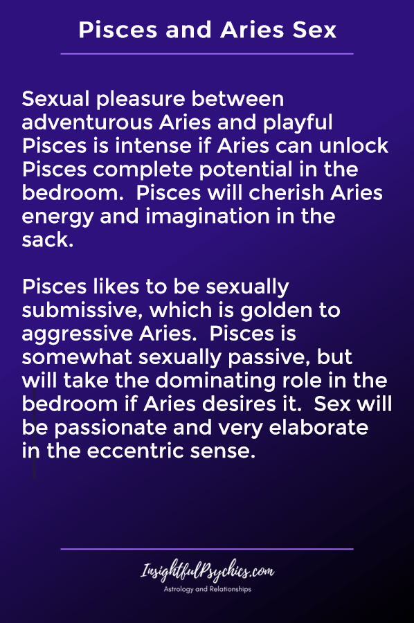 pisces and aries sexually compatible