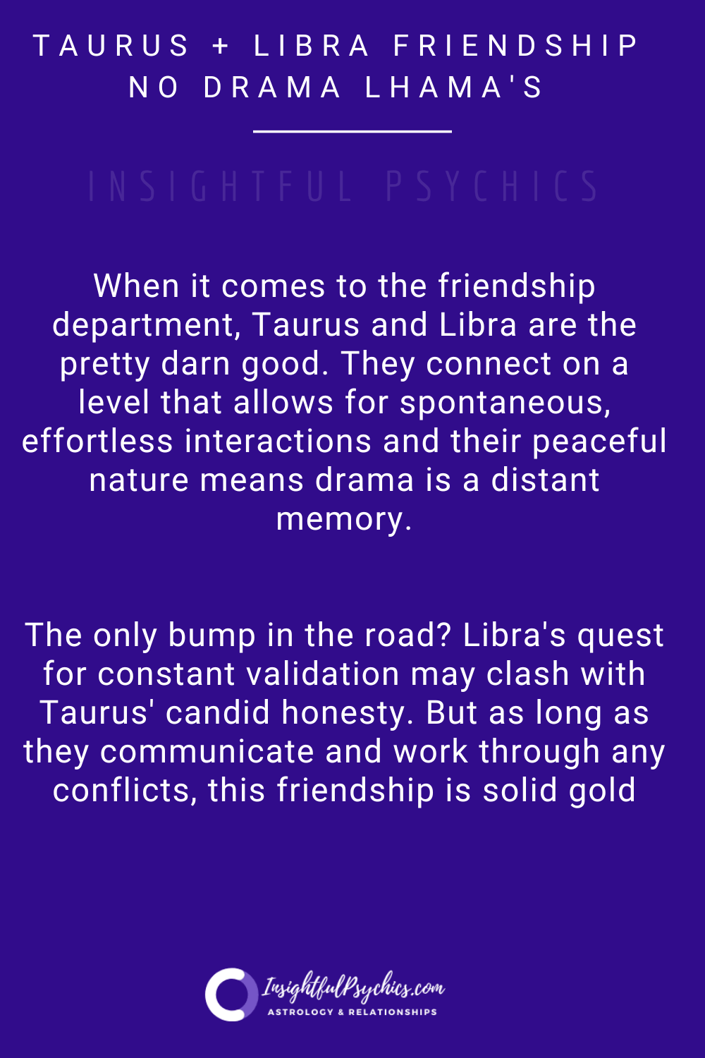 libra and taurus friendship