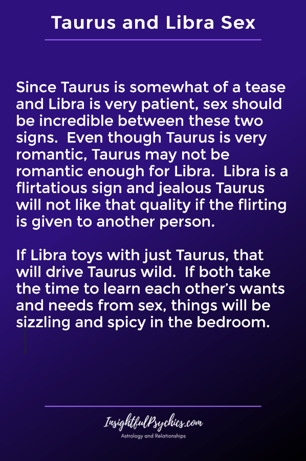 taurus and libra sexually compatible