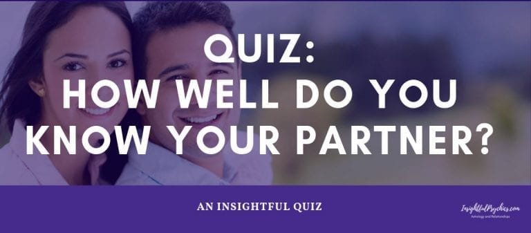 How well do you know your partner?