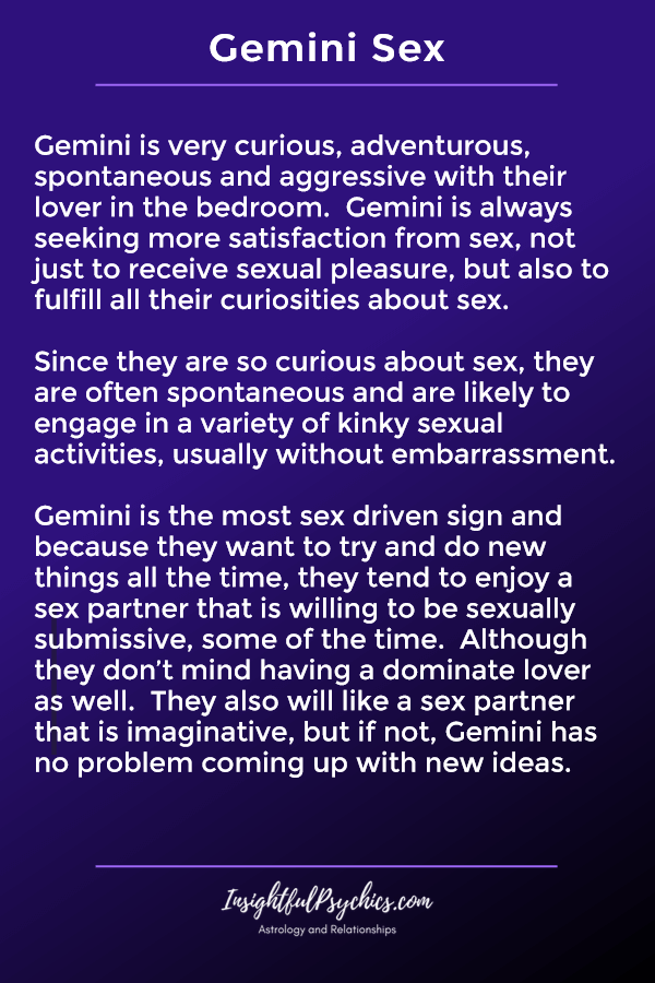 Love man is with in you gemini when a How To