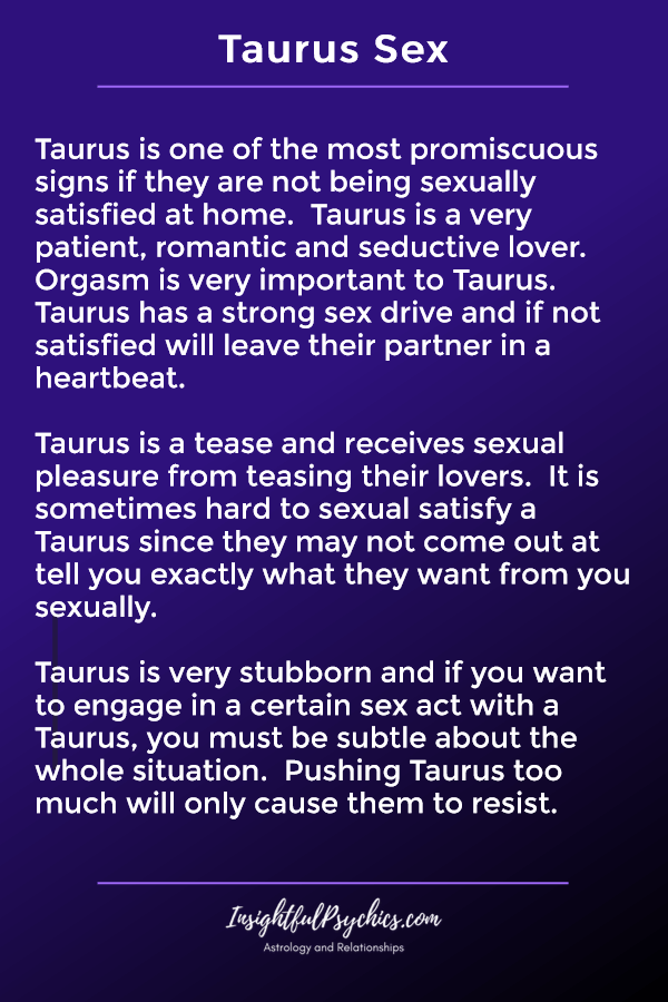 In love signs taurus Taurus in