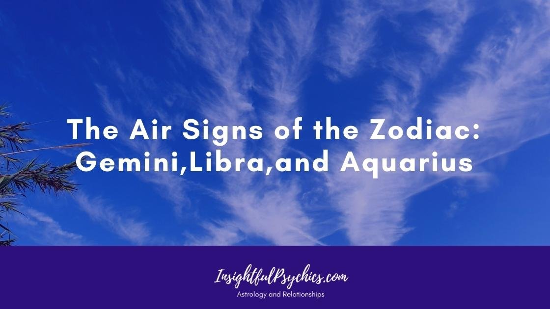 Air Signs of the Zodiac