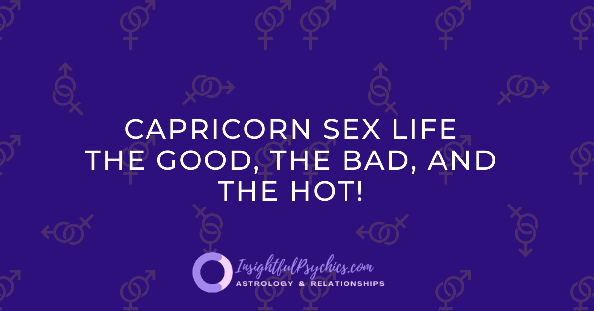 Capricorn Sex life