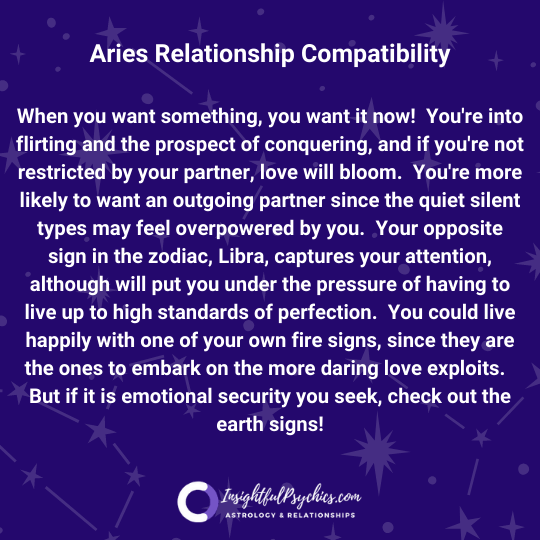 aries most compatible relationship