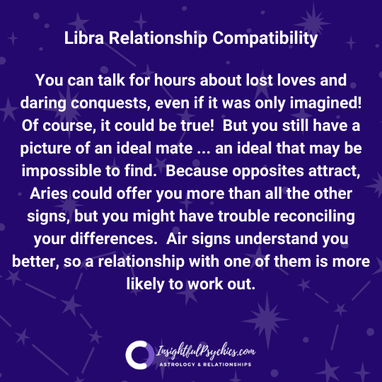 Libra most compatible relationship