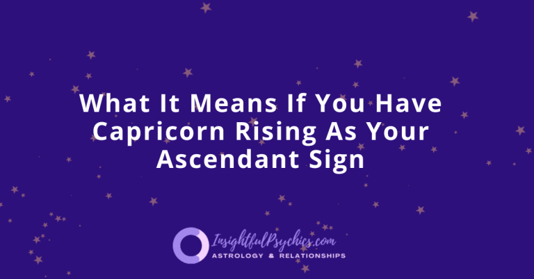 Capricorn Rising – How Does It Shape Your Personality