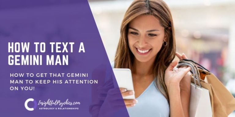 How to Text a Gemini Man