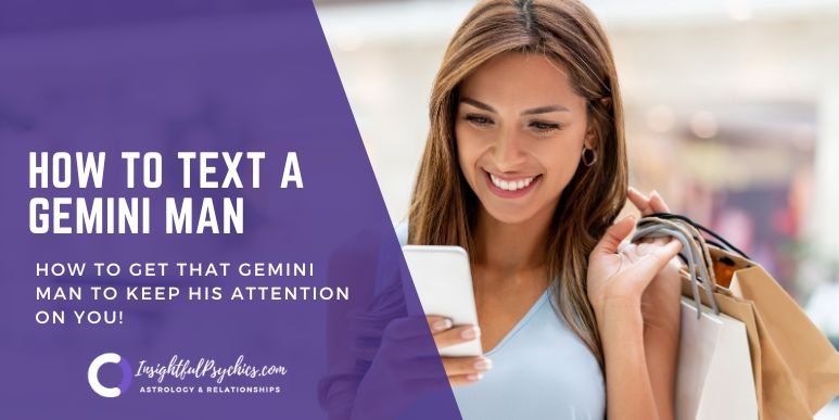How to text gemini man